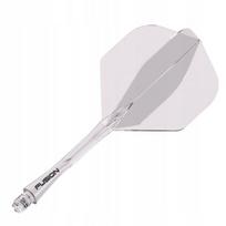 Strėlytės Winmau Fusion - No2 - clear - midi
