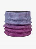 Buff vilnonis kaklo movas Knitted Fleece Marin - orchid