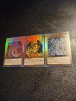 1Pcs/set Yu-Gi-Oh Raviel Lord Phantasms Uria Searing Flames Hamon Striking Thunder Diy Card Gift ACG of Kid Friendly Entertaining Fun Play Safe gray