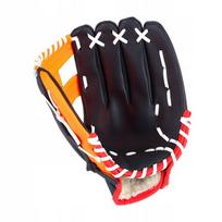 Beisbolo pirštinės Soft Pitcher Softball Teeball Glove Fielding Orange Reds