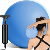 Gimnastikos kamuolys Retoo 22cm mėlynas pilates joga fit kamuolys su pompa