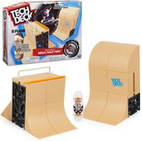 Tech Deck, Danny Way Mega Half Pipe X-connect Park Creator, pritaikomas rampų rinkinys su specialia Plan B riedlente pirštams, žaislas vaikams berniukams ir mergaitėms
