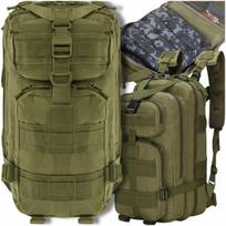 Taktinė karinė kuprinė 20-35l Survival, universali, alyvuogių spalvos