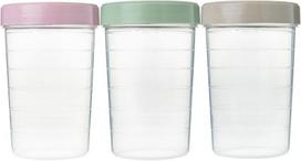 Qilzo maisto indai 750 ml sandarūs, tinkami naudoti mikrobangų krosnelėje, šaldiklyje, indaplovėje, plastikiniai užsukami dangteliai, be Bpa, maisto laikymo indai