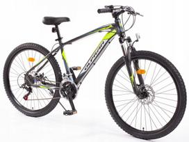 Mtb kalnų dviratis Olpran Bomber full disc 26 alu, 2 diskai