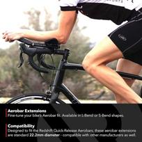 Redshift Aerobar tik aliuminio vamzdžių prailginimai