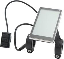 Elektrinio dviračio M5 Lcd ekranas, vandeniui atsparus jungčių skydelis su lengvu montavimu elektriniams dviračiams ir paspirtukams