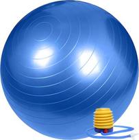 Retoo Gimnastikos kamuolys 65 cm sėdimas kamuolys su kamuolio pompa, treniruočių kamuolys, kamuolys fitnesui, jogai, gimnastikai, core treniruotėms, fitneso kamuolys, biuro sėdimas kamuolys balansui, oro pompa, gimnastikos kamuoliai, joga