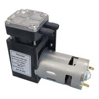48L DC12V/24V Mažas neigiamo slėgio vakuuminis oro siurblys Didelio srauto pneumatinis stūmoklinis siurblys 42W 5000/5500RPM Pramoniniam naudojimui 12V