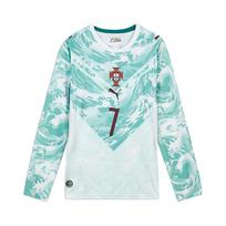 PUMA Portugalijos Nacionalinės Komandos Futbolo Marškinėliai Gerbėjų Leidimas Unisex 788147-77 M žalia