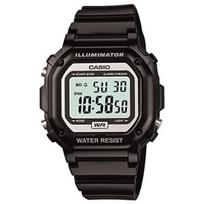 Casio Rankinis laikrodis Standard F-108WHC-1AJF Juodas Madingas white