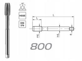 Sriegiklis 1/2-20 Unf Hsse Din 374-b