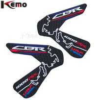 For Honda CBR1000RR CBR 1000RR CBR1000 RR 2017 2018 Motorcycle Side Decal Gas Knee Grip Protector Anti Slip Sticker Tank A1 black