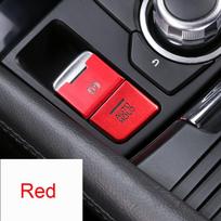 Automobilio rankinio stabdžio stovėjimo stabdys AUTO HOLD & Multimedia mygtuko dangtelio rėmo apdailos lipdukas, skirtas Mazda 3 Axela CX-4 CX-5 Option 5 blue