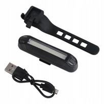 Led dviračio galinis žibintas, atsparus vandeniui, Usb - Galingas