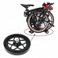 Sulankstomas dviratis Easy Wheel Cnc aliuminio lydinys Patvarus, ypač lengvas, riedantis, juodas
