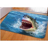 Cool Shark Dolphin Print Home Grindys Kilimas Svetainė Miegamasis Neslystantis Virtuvės Kilimėliai Tapis Alfombra 1 gray