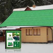 1 gabalas 2x4m arba 3x4m burė nuo saulės, žalias audinys nuo saulės, skirtas lauko kiemo sodo kraštovaizdžiui 3*4m žalia