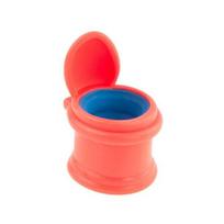 Popping Shit Toilet Squeeze Toy Stress Relief Cartoon Poop Toilet Cup Anti-Anxiety Stress Ball Portable Students Office Worker Desk Toy mėlyna
