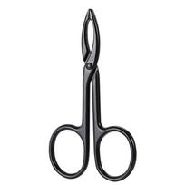 with Handles Epilating Tool Elbow Eyebrow Pliers Clip Straight Tip Tweezers Clip Eyebrow Tweezers Hair Plucker Hairgripping black