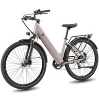 Maxtron Lira 28*2.0  miesto elektrinis dviratis, 48V 250W variklis, hidrauliniai diskiniai stabdžiai, maksimalus nuvažiuojamas atstumas iki 70 kilometrų pagalbos režimu.