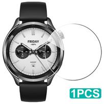 Tempered Glass for Xiaomi Mi Watch S5 S4 S3 Smartwatch Screen Protector Anti-Scratch Film for Xiaomi Mi Watch S4 Sport/S4 41MM For Mi Watch S5 gray