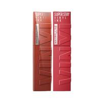 Maybelline lipstick mirror finish Kiss locking stick double pack - two-piece set lip glaze 62 lip glaze 245 ruda
