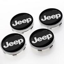 Karštas Naujas 56/60mm Automobilio Ratlankio Centrinis Dangtelis Apsauginis Dangalas Automobilio Aksesuarai Jeep Wrangler Grand Cherokee Compass Renegade Cherokee Gladiator black