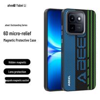 Compatible iQOO 15T Magnetic Phone Case: 15 Ultra/Z11 Turbo/15R Drop-Proof Soft Cover. iQOO 15 blue