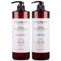 L'Occitane Perfect Perfume Shampoo, 24-hour fragrance longevity, clinically proven, 3-step scalp care ingredients, perfume shampoo, shampoo cherry white