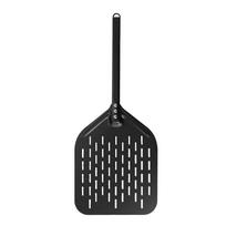 Long Handle Square Aluminum Pizza Peel, Oven Flip Shovel for Pizza Cake Pastry Taking‑out Baking Tool Square pizza spatula red3 red
