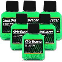 6 pcs) Mennen Skinbracer Original Aftershave 147ml (Skin) 6 pcs 147ml green