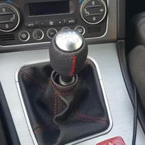 Cnwagenr Skirtas ALFA ROMEO 159 BRERA SPIDER (05-11) Automobilio rankena, rankinė juoda pavarų perjungimo rankenėlė, galvos kamuolys Automobilis Black line 6 speed gray