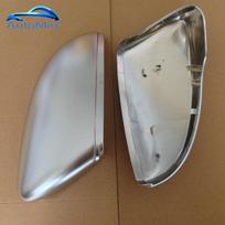 Matiniai chrominiai sparnų veidrodžių dangteliai VW Passat CC B7 Scirocco Jetta MK6 euro Beetle šoninio dangčio keitimas 2010 2011 2012 2013 m. has blind spot hole gray