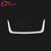 Car Rear Cigarette Lighter Decoration Trim Back Cigarette Lighters Sticker For BMW X1 F48 2016 2017 2018 ABS Silver gray