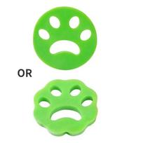 Reusable Silicone Brush Hair Remover Pad Dog Fur Sticker Catcher Cleaning Washing Machine Pet Accessories Clothes Cleaning Tool 1pcs Yellow Random orange