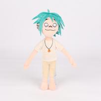 Gorillaz Noodle Plush Dolls Cotton Doll Anime Merchandise Collection Soft Doll Cute Room Decoration Toys Kids Birthday Gifts opp bag blue