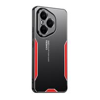 For Huawei Honor 400 Pro Case Hard Aluminum Alloy + PC Shockproof Protective Back Cover Case For Honor 400 400Pro Phone Shell HONOR 400 Pro sidabras