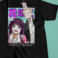 Bloom Into You Anime T-Shirt, Yuri Manga Tee, Yuu & Touko Shirt, Romantic Anime Streetwear, Otaku Gift XL white