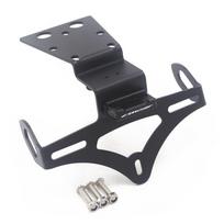 Motorcycle License Plate Holder For Honda CB650F CBR650F Accessories Tail Tidy Fender Eliminator Registration NO LOGO Black black