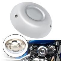 Chromo motociklo oro valytuvo filtro dangtelis ABS plastikas skirtas Yamaha V-Star 400 650 XVS650 DragStar 400 650