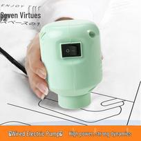 Dual-Use Wireless Electric Pump for Air Mattresses & Swim Rings beige