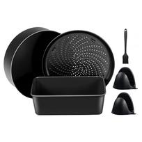 Air Fryer Accessories for 6. 5 QT and 8 QT Ninja Foodi,Air Fryer Bake Kit , Non-Stick Coating,Dishwasher Safe CHINA black
