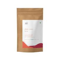 Juodoji arbata su slyvomis ir rožėmis (100 g), Slyvų rožių užpilas, arbatos bagažinė white