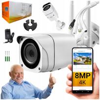 Lauko IP kamera, WiFi, 4K 8MP, 4G SIM