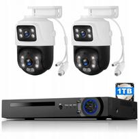Vaizdo stebėjimo kamera REOLINK 8 kanalų, 2x6MP, IP, POE, su 1TB kietuoju disku