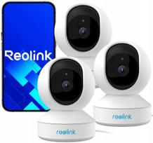 Vaizdo stebėjimo kamera Reolink E330, 5MP, WiFi, su pasukama galvute, mikrofonu ir MicroSD, 3 vnt. rinkinys