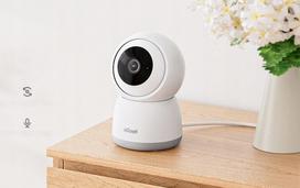 Vidaus IP saugumo kamera SMART, 5MPx, HD, su WiFi 2.4G/5G, sukama