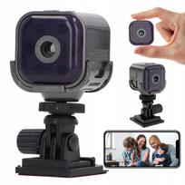 Mini WiFi kamera su naktiniu matymu, 1080P, TF atmintimi ir garsu