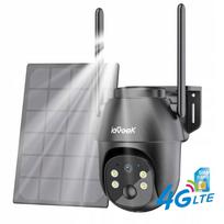 Lauko saulės kamera su SIM kortele, 4G LTE, 2K FULL HD, su atminties kortele